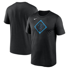 Miami Marlins Icon Legend Dri-FIT T-Shirt Black