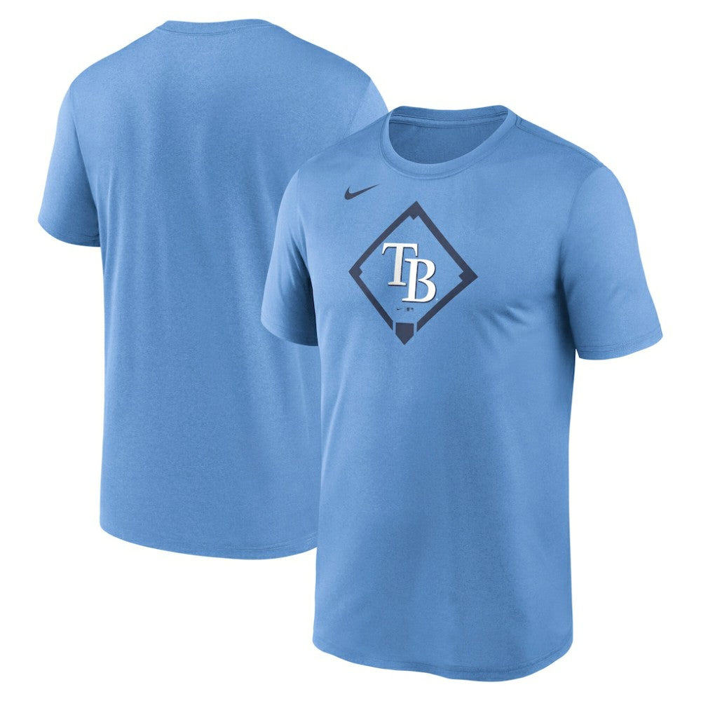 Tampa Bay Rays Icon Legend Dri-FIT T-Shirt Light Blue