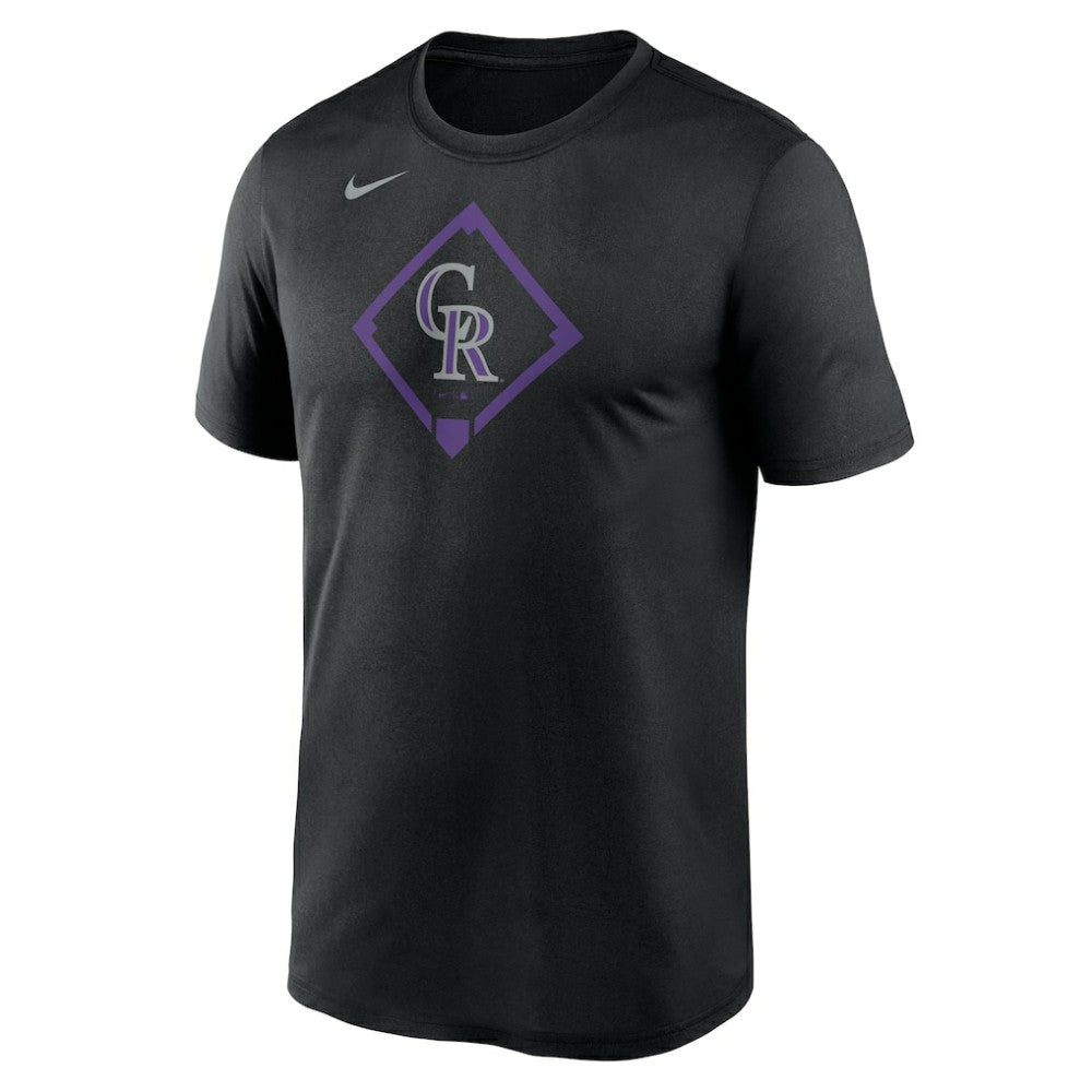 Colorado Rockies Icon Legend Dri-FIT T-Shirt Black