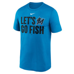 Miami Marlins Local Legend Performance T-Shirt Blue