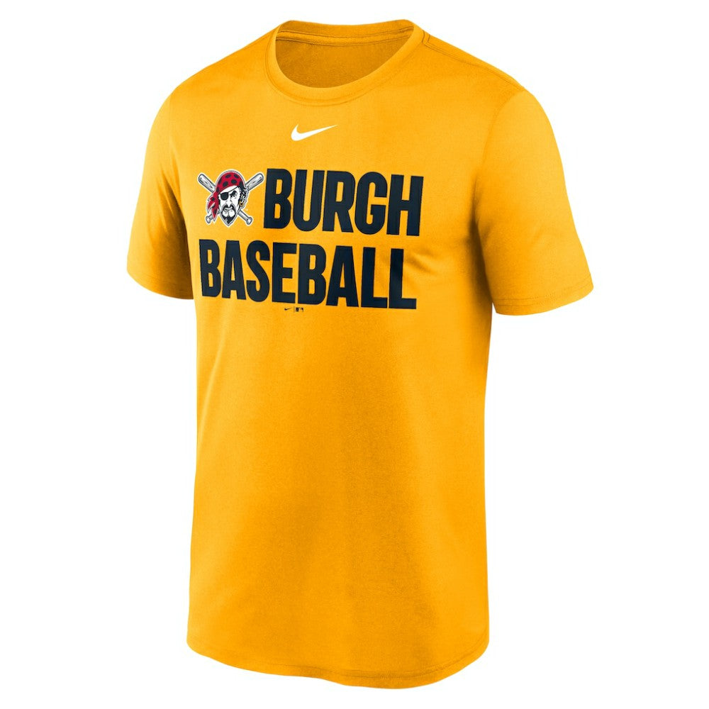 Pittsburgh Pirates Local Legend Performance T-Shirt Gold