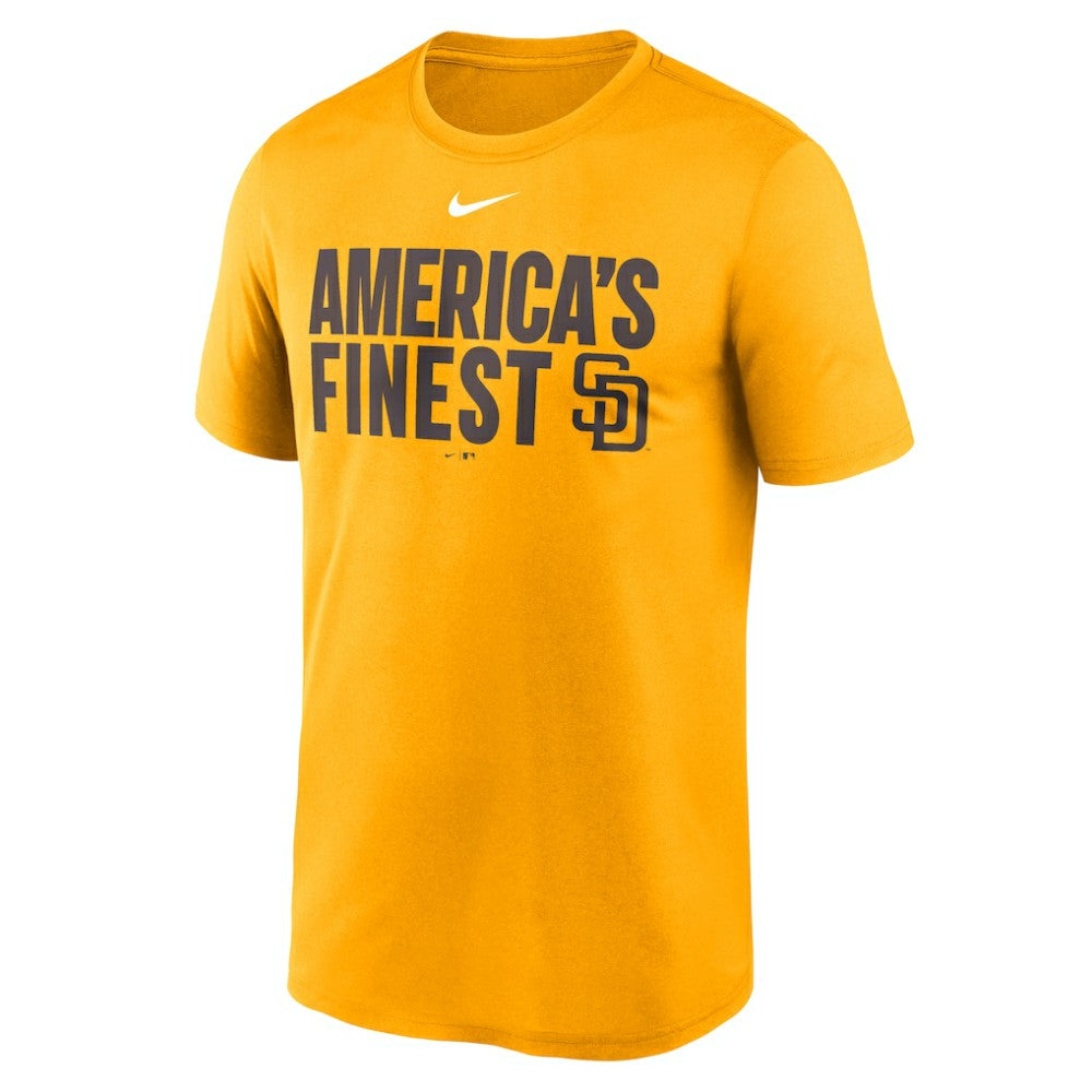 San Diego Padres Local Legend Performance T-Shirt Gold