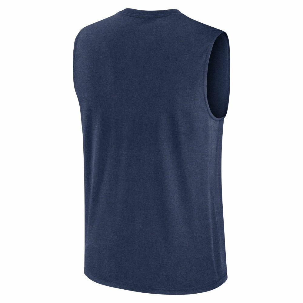 Milwaukee Brewers Knockout Dri-FIT Muscle Tank Top Navy
