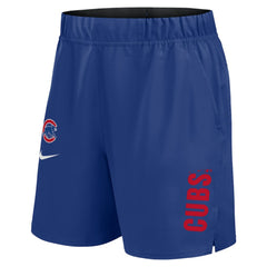 Chicago Cubs Woven Victory Dri-FIT Shorts Royal