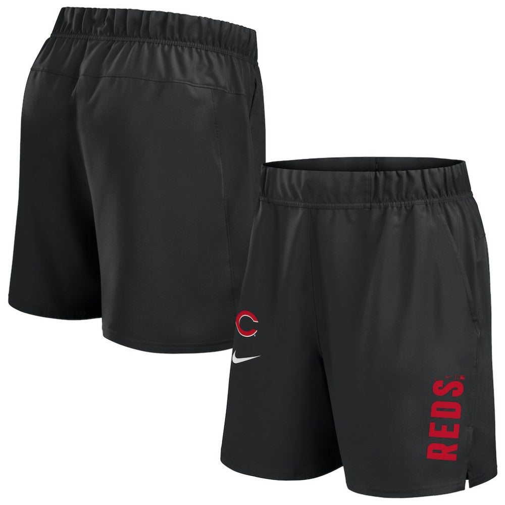 Cincinnati Reds Woven Victory Dri-FIT Shorts Black