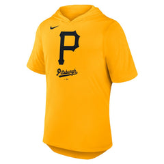 Pittsburgh Pirates Tri-Blend Hoodie T-Shirt Gold