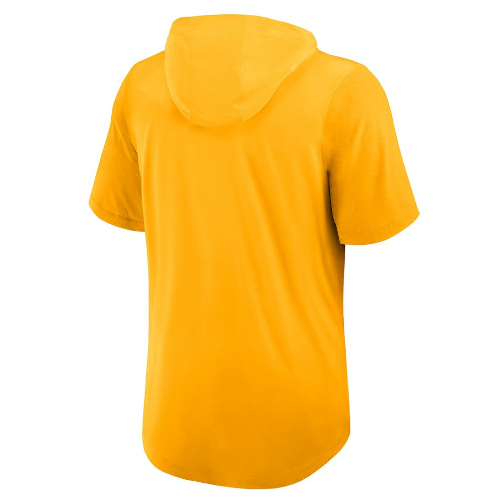 San Diego Padres Tri-Blend Hoodie T-Shirt Gold