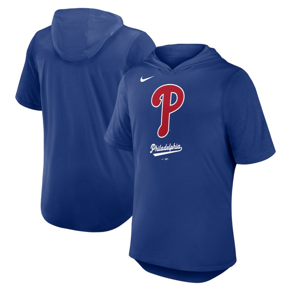 Philadelphia Phillies Tri-Blend Hoodie T-Shirt Royal