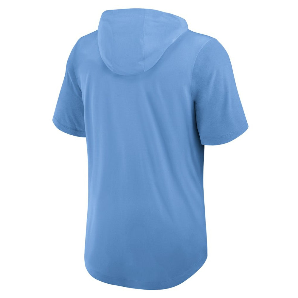 St. Louis Cardinals Tri-Blend Hoodie T-Shirt Light Blue