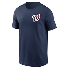 Washington Nationals 2-Hit T-Shirt Navy