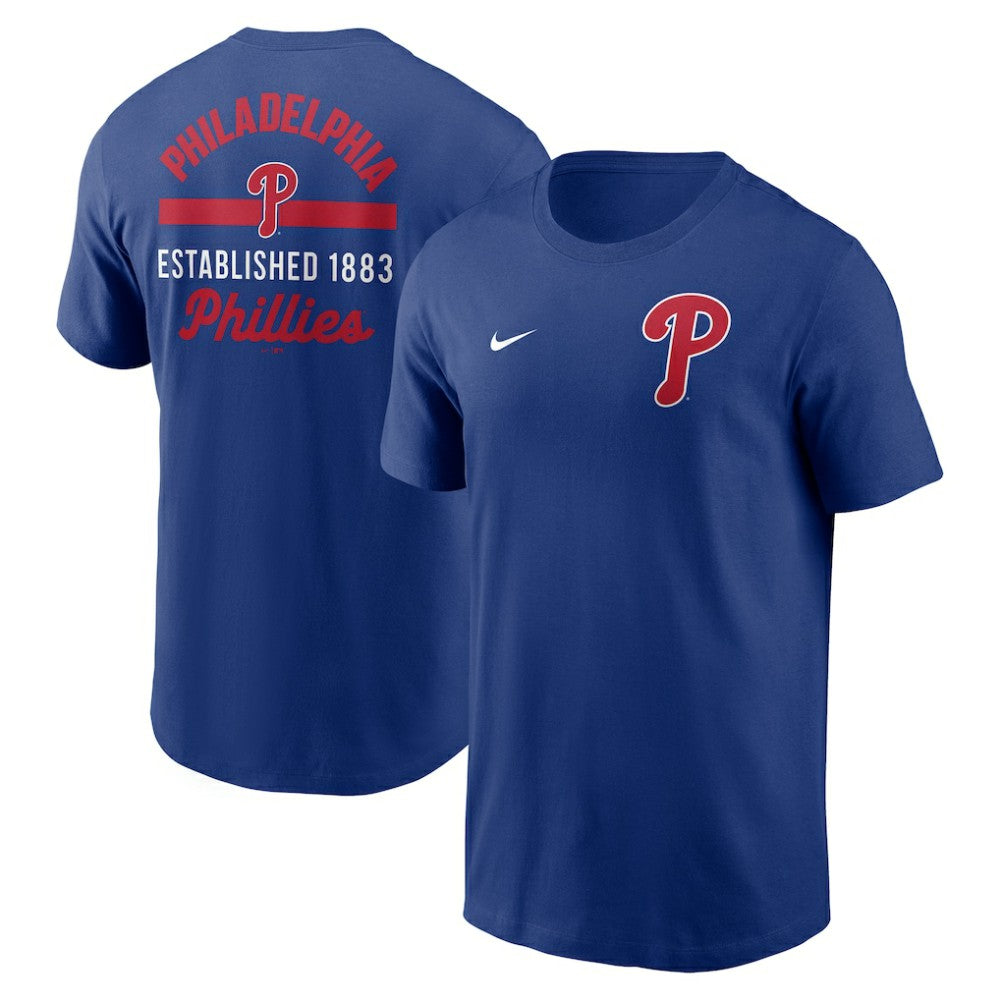 Philadelphia Phillies 2-Hit T-Shirt Navy