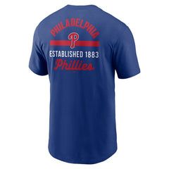 Philadelphia Phillies 2-Hit T-Shirt Navy