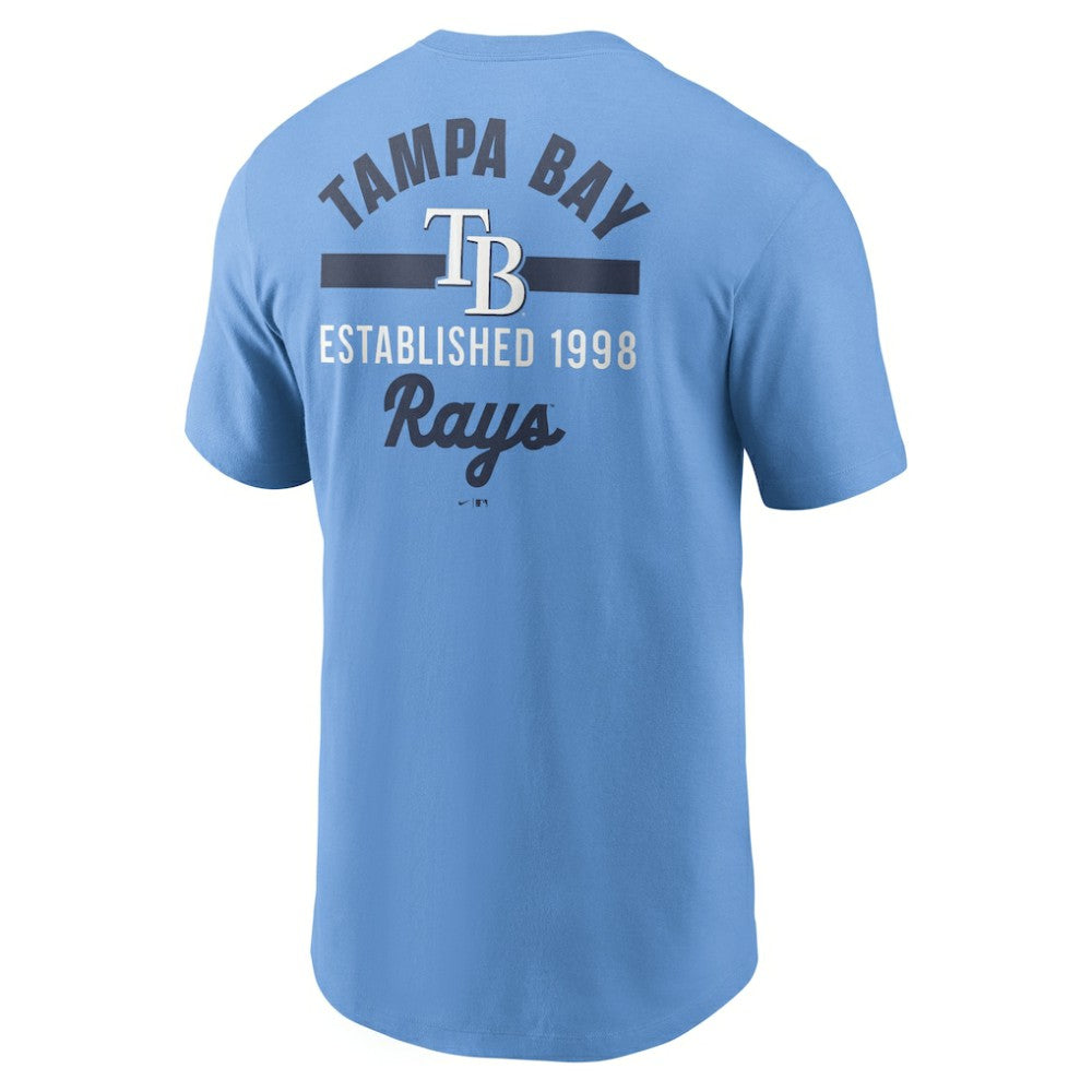 Tampa Bay Rays 2-Hit T-Shirt Light Blue