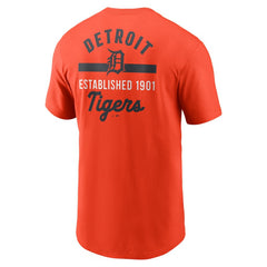 Detroit Tigers 2-Hit T-Shirt Orange