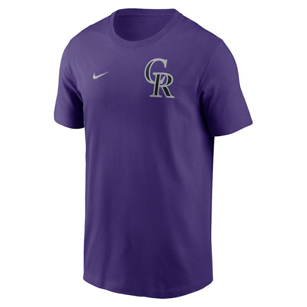 Colorado Rockies 2-Hit T-Shirt Purple