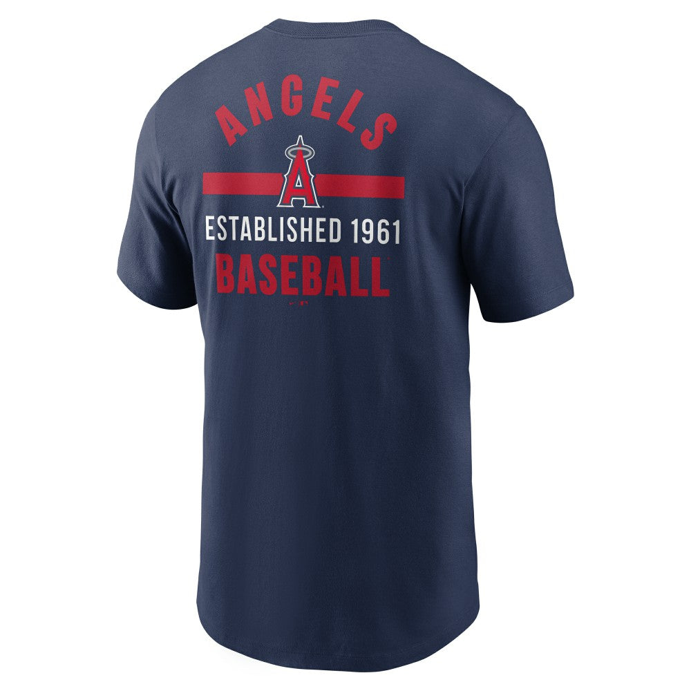 Los Angeles Angels 2-Hit T-Shirt Navy