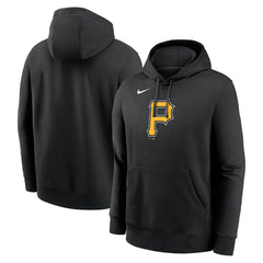 Pittsburgh Pirates Logo Club Fleece Hoodie Black