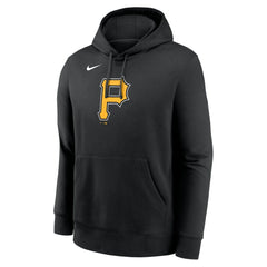 Pittsburgh Pirates Logo Club Fleece Hoodie Black