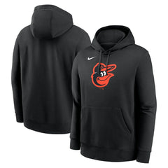 Baltimore Orioles Logo Club Fleece Hoodie Black