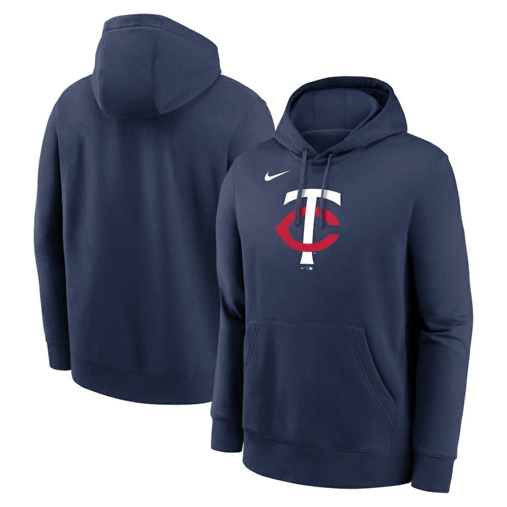 Minnesota Twins Logo Club Fleece Hoodie Navy
