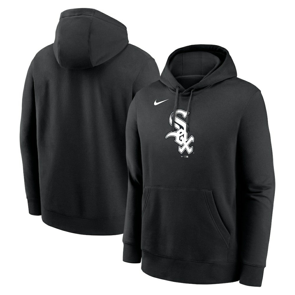 Chicago White Sox Logo Club Fleece Hoodie Black