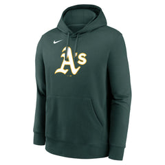 Athletics Logo Club Fleece Hoodie Green