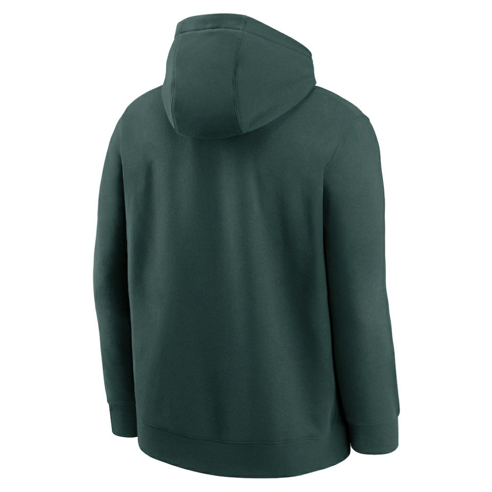 Athletics Logo Club Fleece Hoodie Green