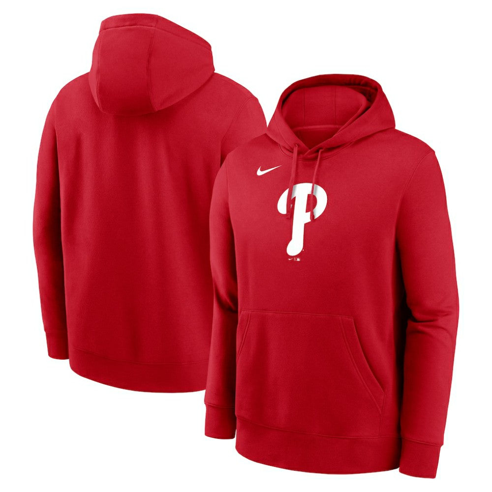 Philadelphia Phillies Logo Club Fleece Hoodie Red