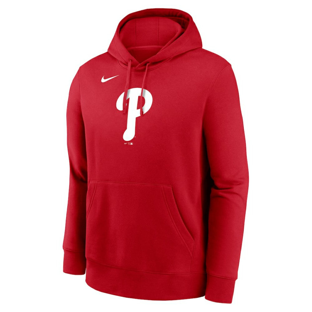 Philadelphia Phillies Logo Club Fleece Hoodie Red
