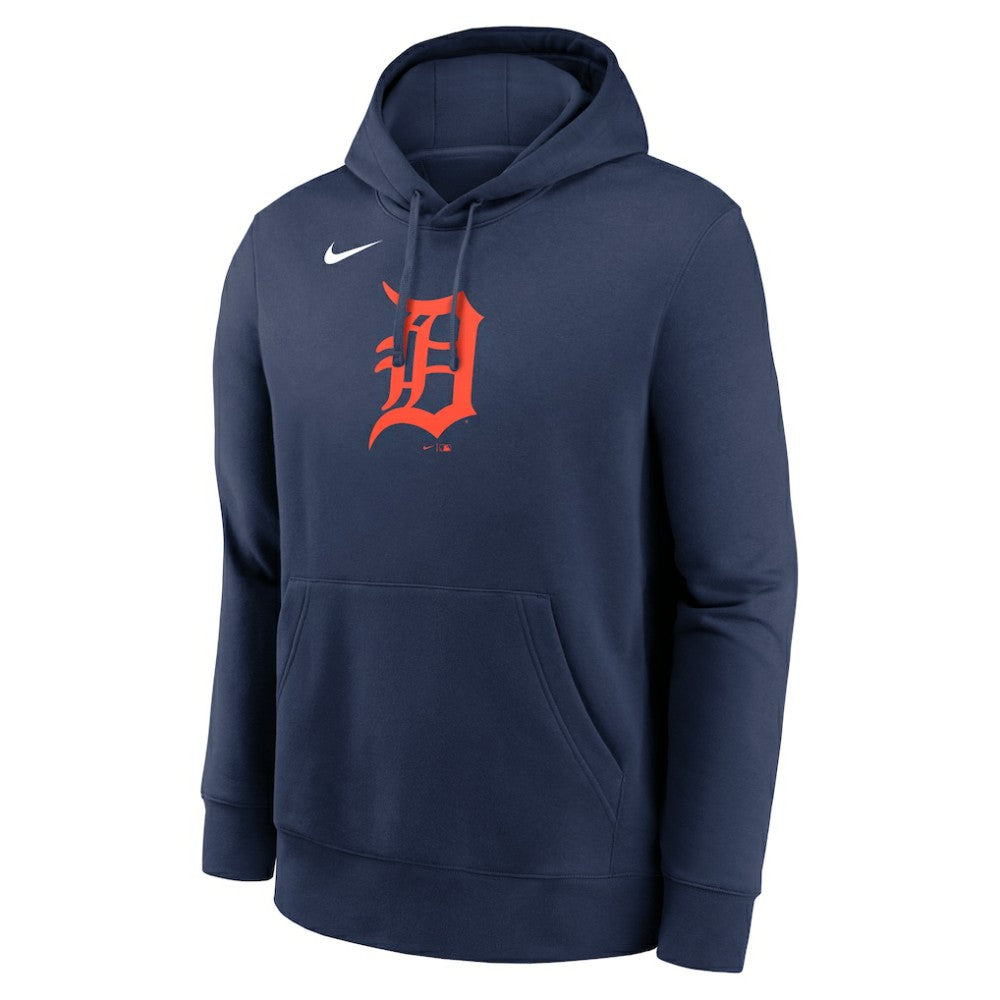 Detroit Tigers Logo Club Fleece Hoodie Navy