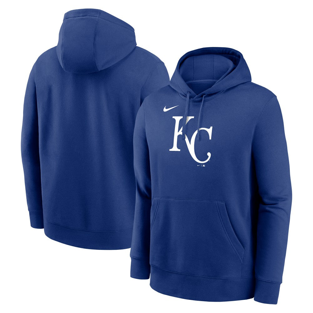 Kansas City Royals Logo Club Fleece Hoodie Royal