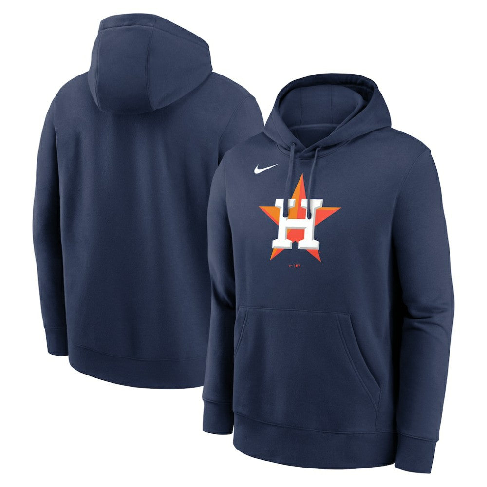 Houston Astros Logo Club Fleece Hoodie Navy