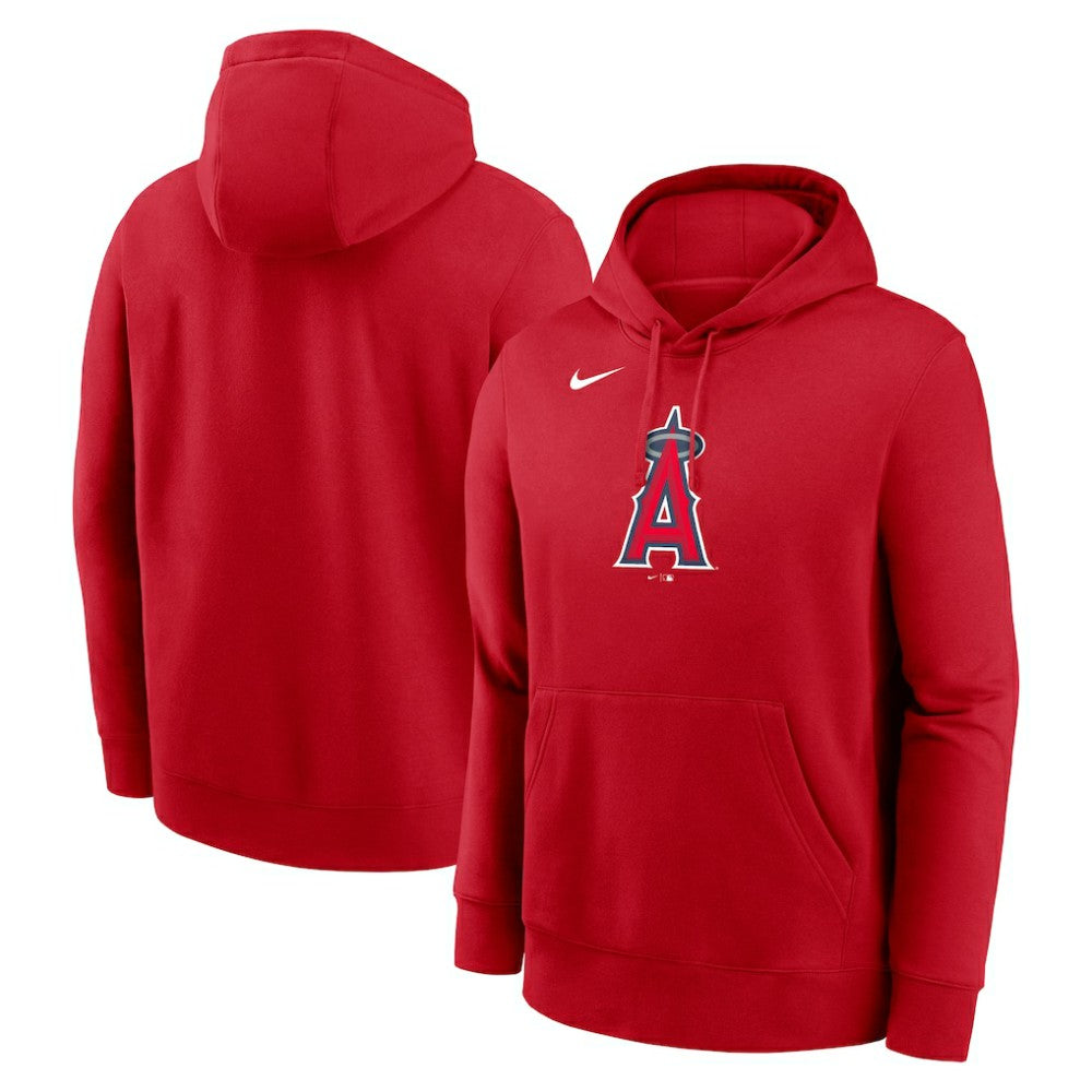 Los Angeles Angels Logo Club Fleece Hoodie Red