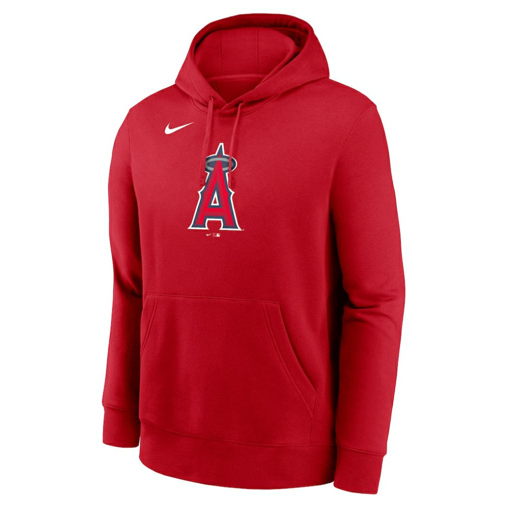 Los Angeles Angels Logo Club Fleece Hoodie Red