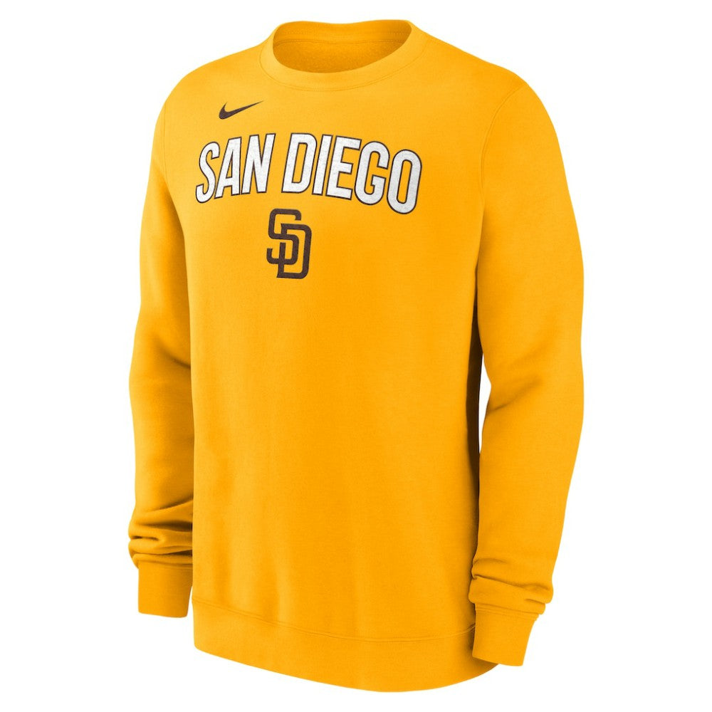 San Diego Padres Sweatshirt Gold