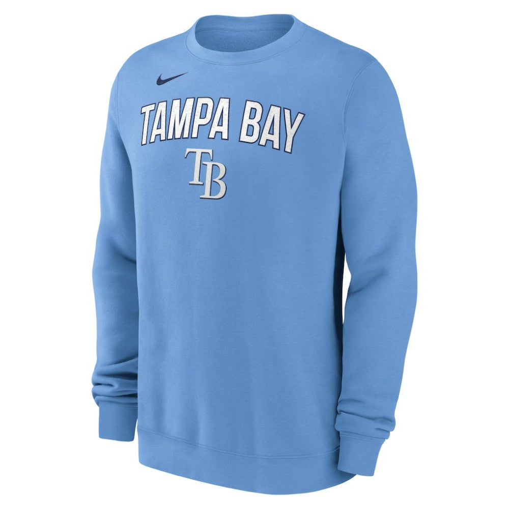 Tampa Bay Rays Sweatshirt Light Blue