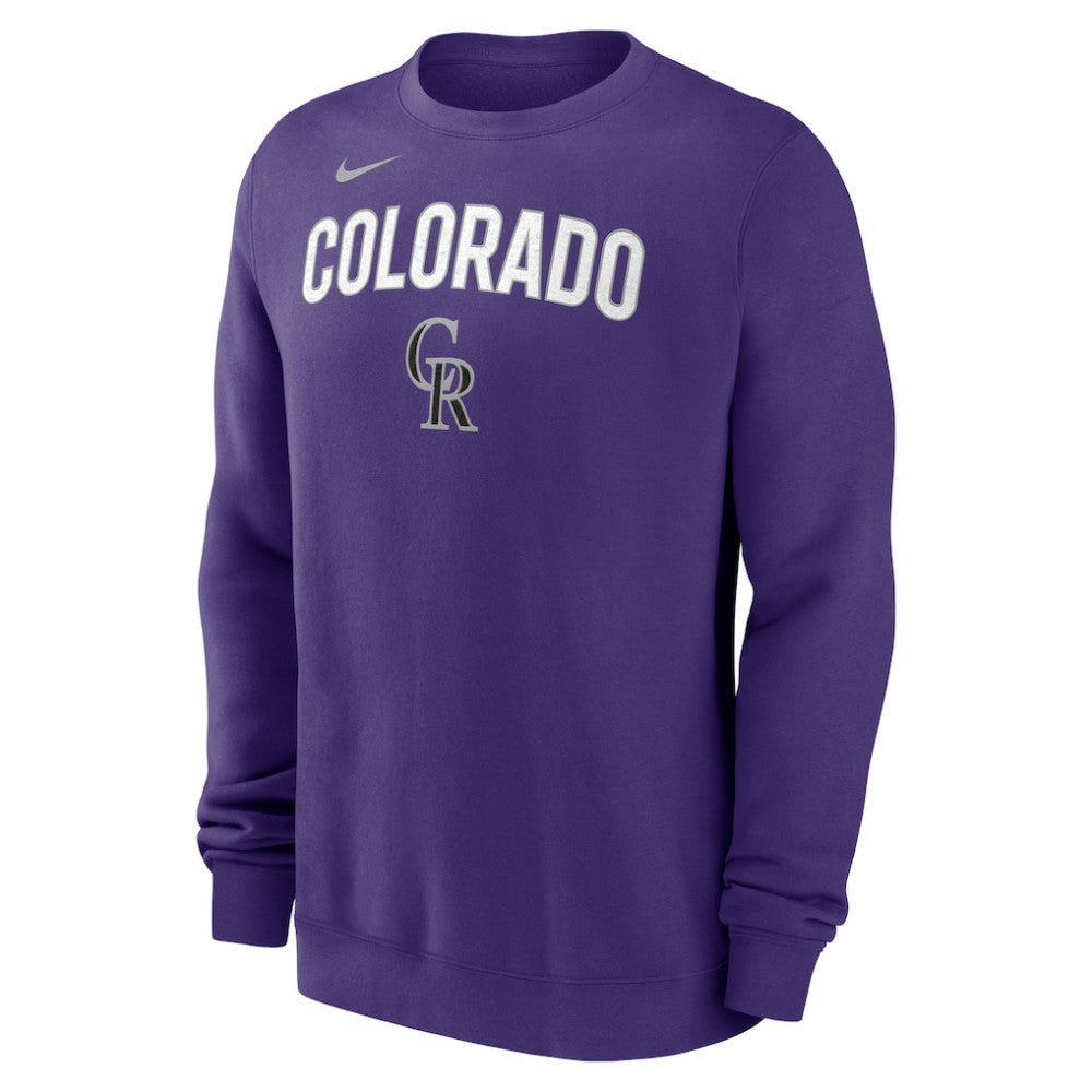 Colorado Rockies Sweatshirt Purple