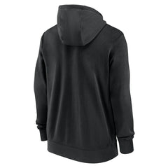 Baltimore Orioles Knockout Script Full-Zip Hoodie Black