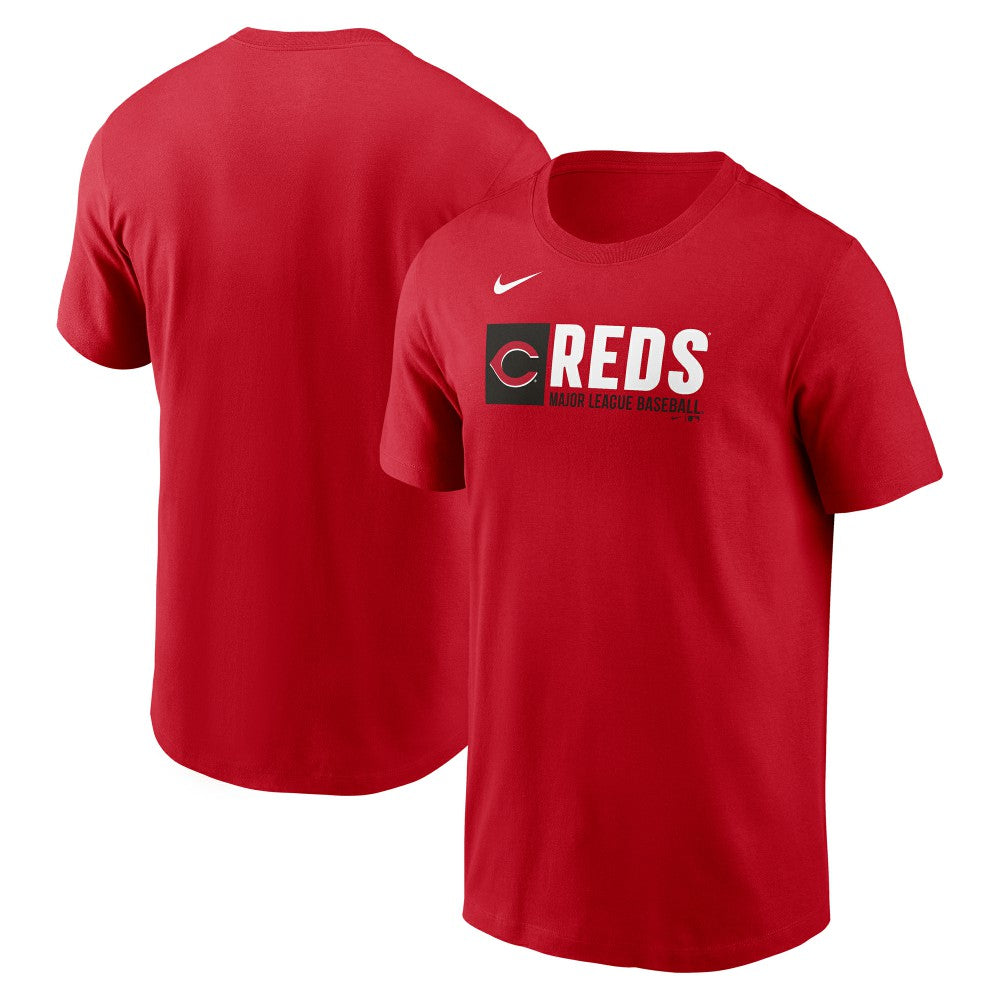 Cincinnati Reds Team Block T-Shirt Red