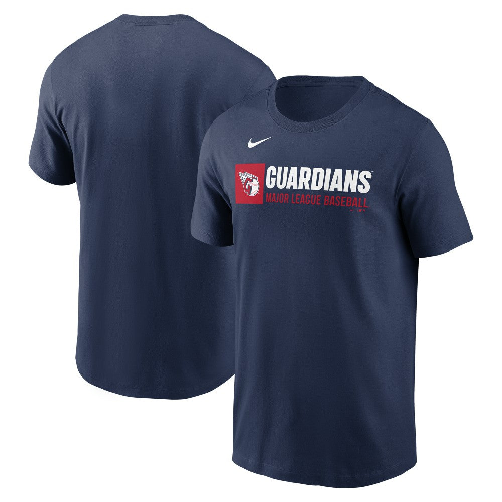 Cleveland Guardians Team Block T-Shirt Navy
