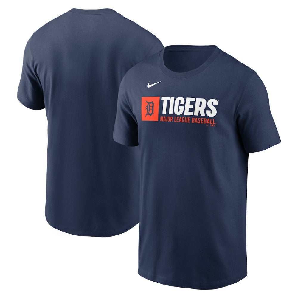 Detroit Tigers Team Block T-Shirt Navy