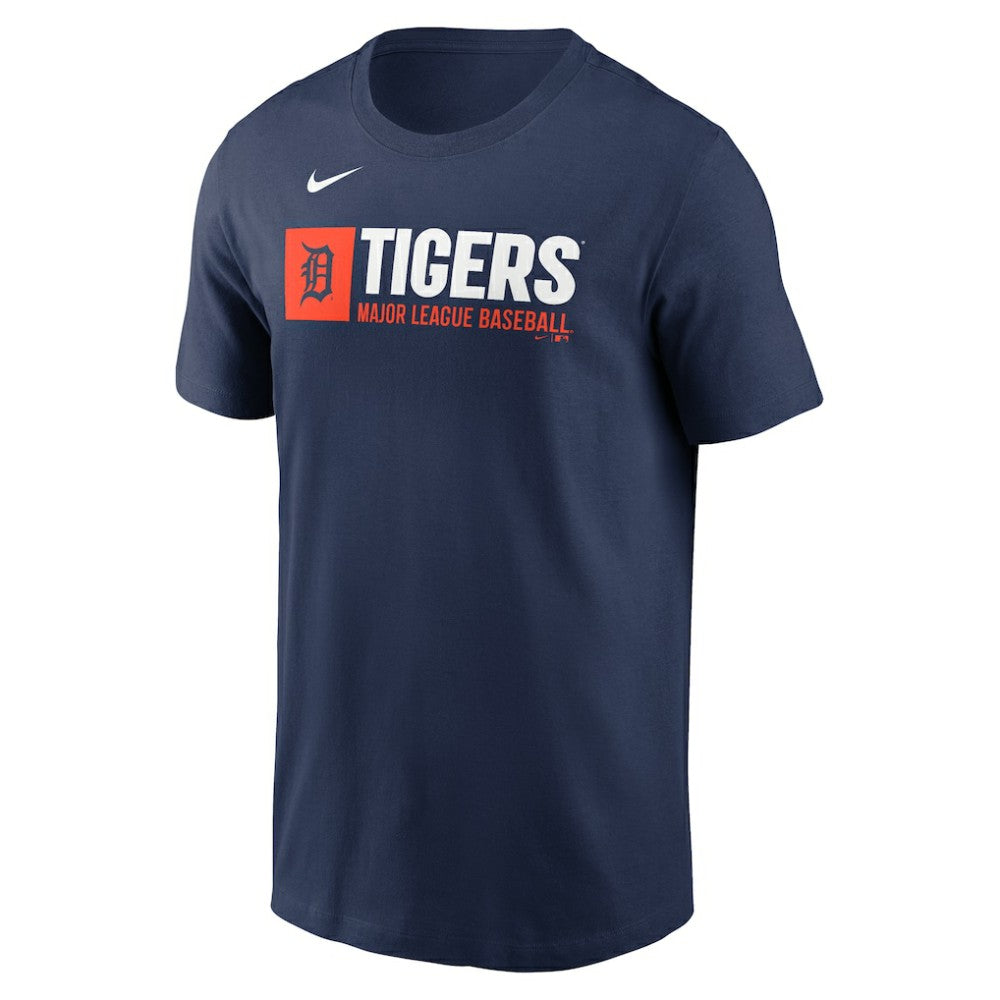 Detroit Tigers Team Block T-Shirt Navy