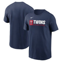 Minnesota Twins Team Block T-Shirt Navy