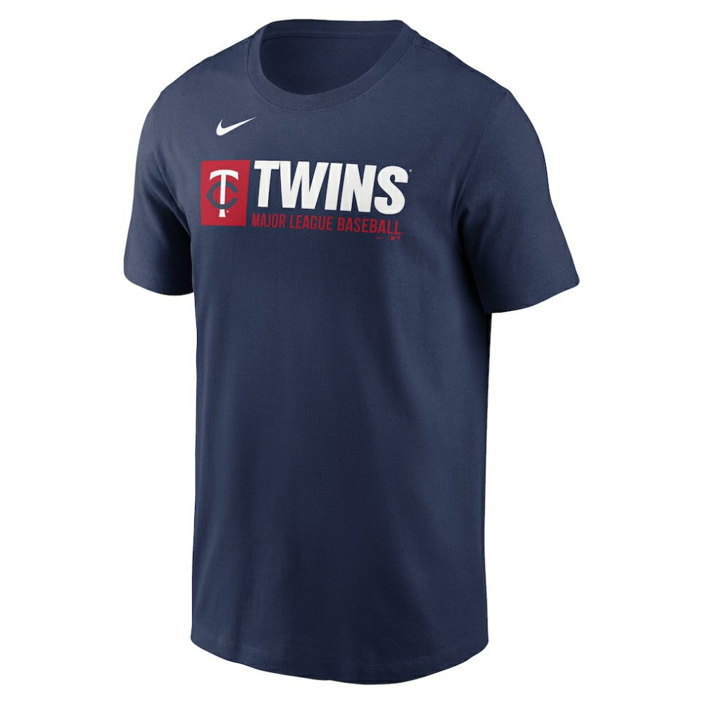 Minnesota Twins Team Block T-Shirt Navy