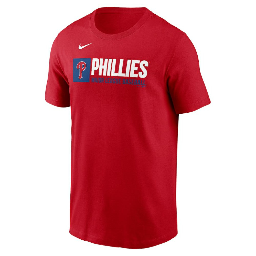 Philadelphia Phillies Team Block T-Shirt Red