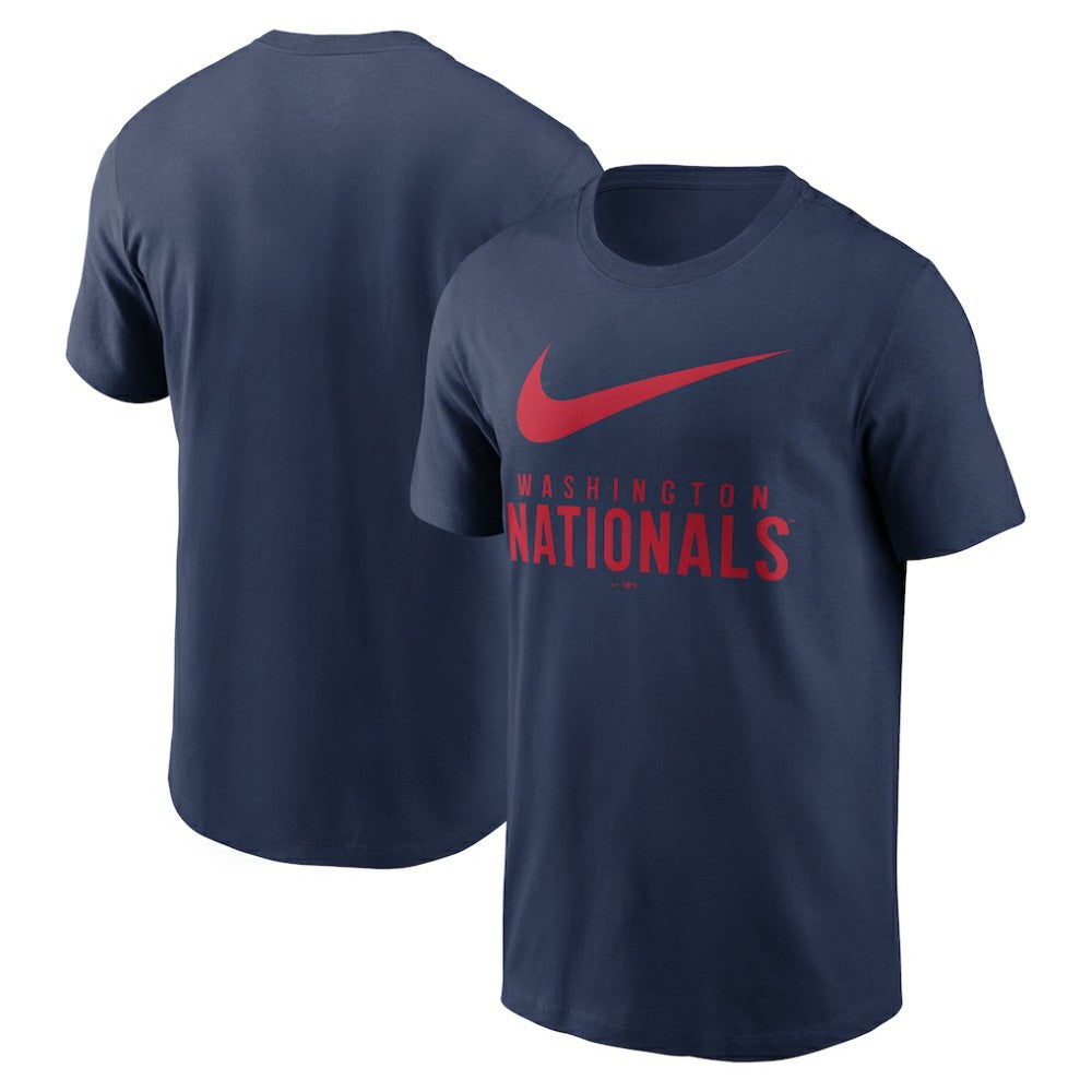 Washington Nationals Swoosh T-Shirt Navy