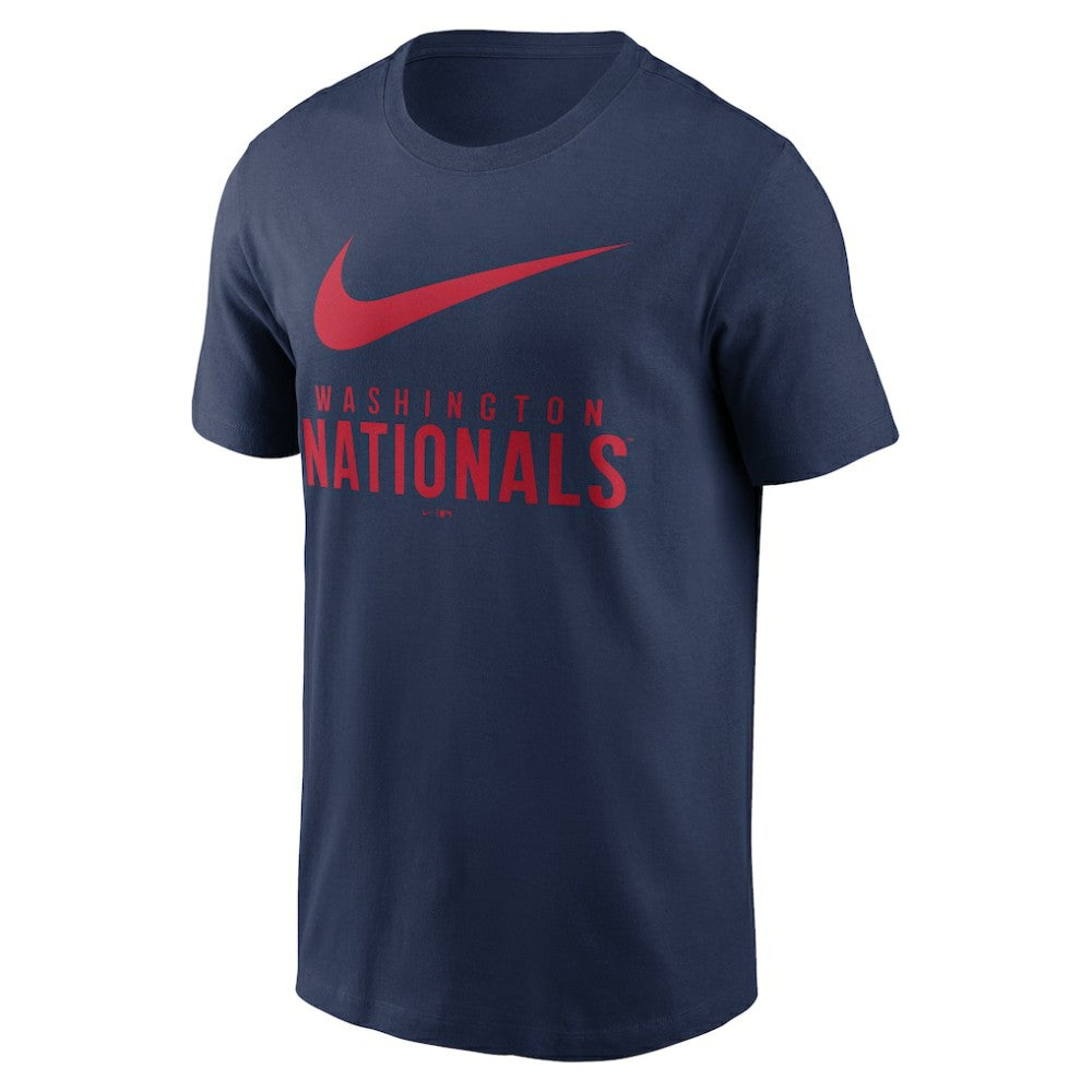 Washington Nationals Swoosh T-Shirt Navy