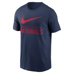 Washington Nationals Swoosh T-Shirt Navy