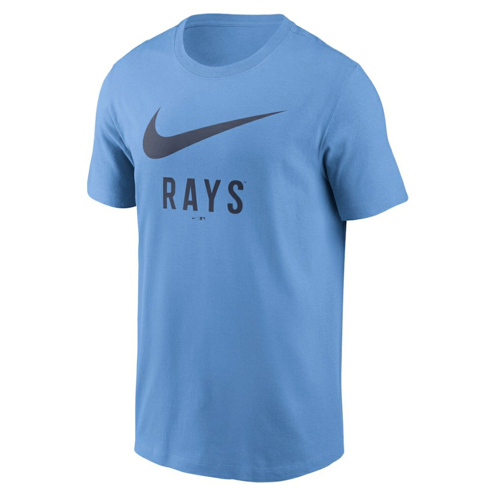 Tampa Bay Rays Swoosh T-Shirt Light Blue