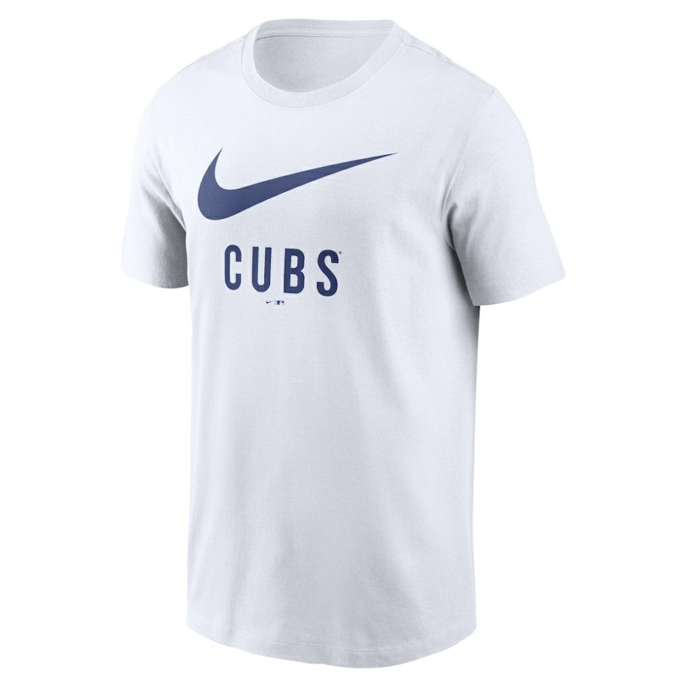 Chicago Cubs Swoosh T-Shirt White